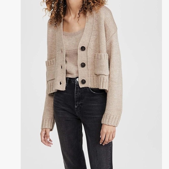 English Factory Women's V Neck Sweater Cardigan — NWT - Picture 5 of 11